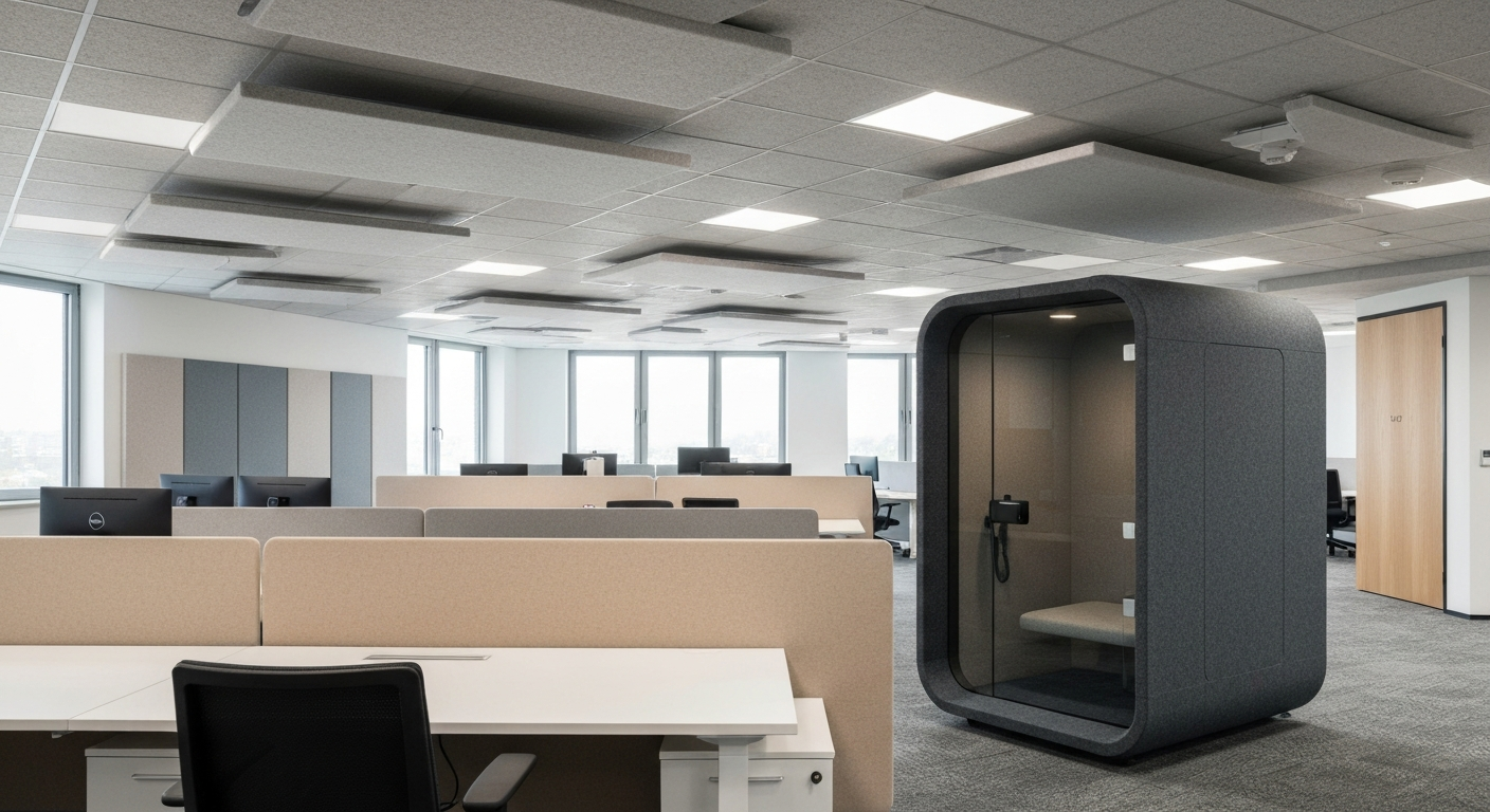Звукоізоляція в офісі: 7 ефективних способів знизити шум